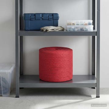 vidaXL Jute Touw 14 mm Rood 100% Tossa jute, Verzenden, Nieuw