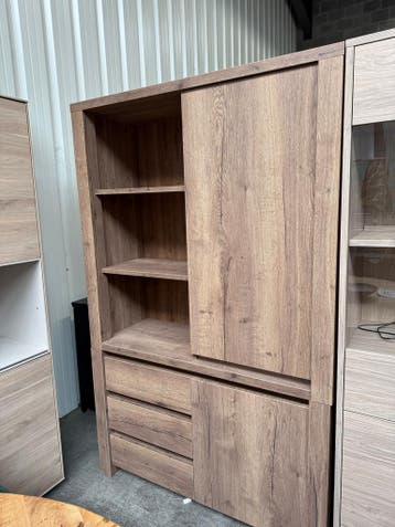 Corfu wandkast, kleur barley, Huis en Inrichting, Nieuw, Overige materialen