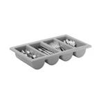 GGM Gastro | (6 stuks) Bestekbak - GN 1/1 - met 4 vakken - |, Verzenden, Nieuw