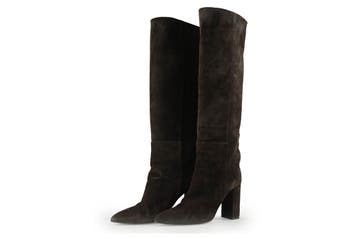 Toral Laarzen in maat 37 Bruin, Kleding | Dames, Schoenen, Hoge laarzen, Bruin, Verzenden, Zo goed als nieuw