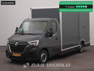 Renault Master 150PK Automaat Luchtvering Bakwagen Airco Cru, Automaat, Gebruikt, Euro 6, Renault