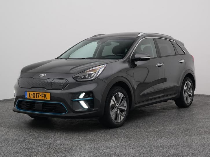 Zakelijke Lease |  Kia e-Niro, Auto's, Kia, Onderhoudsboekje, Lease, Zwart, Automaat, SUV of Terreinwagen, Zilver of Grijs, A