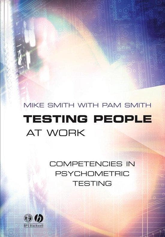 Testing People At Work - Mike Smith 9781405108188, Boeken, Taal | Engels, Zo goed als nieuw, Verzenden