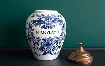 Goedewaagen - Pot - Keramiek - Goudse faience
