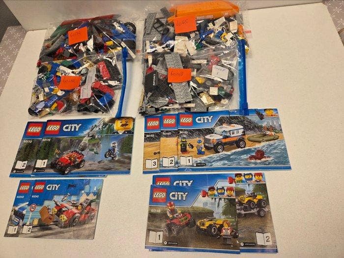Lego Onderdelen - City - ATV raceteam 60148 + 4x4, Kinderen en Baby's, Speelgoed | Duplo en Lego