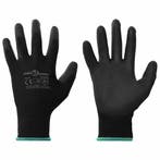 vidaXL Werkhandschoenen 24 pcs Zwart 11 / XXL Polyester, Tuin en Terras, Werkkleding, Verzenden, Nieuw