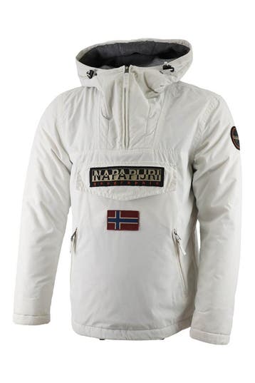 Napapijri Jas in maat XS Wit, Kleding | Dames, Jassen | Winter, Napapijri, Verzenden, Zo goed als nieuw, Wit