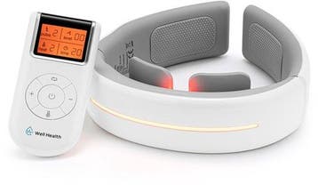 2dekans | Wellhealth - Ultralicht nekmassageapparaat met 6, Sport en Fitness, Massageproducten, Ophalen of Verzenden, Zo goed als nieuw