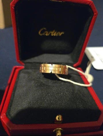Cartier - Ring - 18 karaat Roségoud - Ring Tank Française, Sieraden, Tassen en Uiterlijk, Ringen, Nieuw