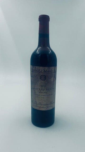 1953 Chateau Nenin - Pomerol - 1 Fles (0,75 liter), Nieuw