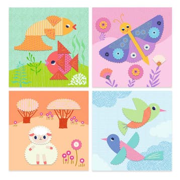 Djeco knutselset papier knippen - c van €10,99 voor €10,90, Ophalen of Verzenden, Nieuw
