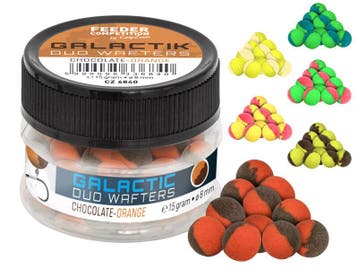 Galactic Duo Wafters 8 mm 15 gr - Karper XL, Verzenden, Nieuw, Overige typen