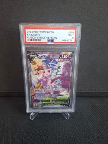 Pokémon - 1 Graded card - Mew 251 - PSA 9 - Sword & Shield -, Nieuw