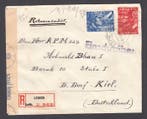 Nederland 1942 - Legioenzegels NVPH 402 en 403 op, Gestempeld
