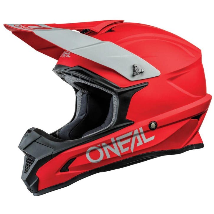 ONEAL | 1SRS Solid Helmet Red, Motoren, Kleding | Motorhelmen, Dames, Heren, Nieuw met kaartje, Ophalen of Verzenden