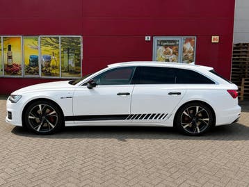 Audi A6 Avant 50 TDI quattro S Edition | 286PK | ACC | Camer, Keurmerk '100% Onderhouden', Wit, Stationwagon, Nieuw