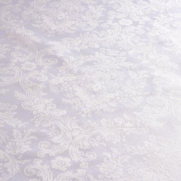 Wit damastbekledingstof met reliëf – exclusief GCFabrics –