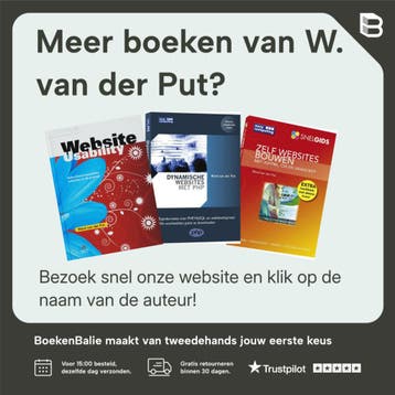 WEBDESIGN MET PHP 5 - MET GRATIS DVD - W. van der Put, Verzenden, Gelezen, W. van der Put