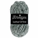Scheepjes Sweetheart Soft Brush 100g - Grijs/Wit, Verzenden, Nieuw