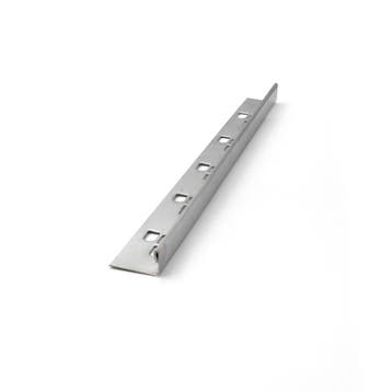 Tegelprofiel recht | geborsteld RVS | 270 cm, Ophalen of Verzenden, Nieuw