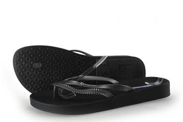 Ipanema Slippers in maat 40 Zwart, Slippers, Verzenden, Zwart, Zo goed als nieuw