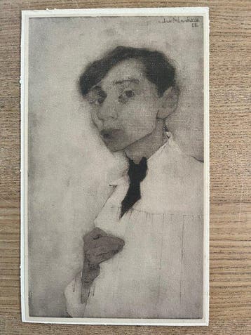 Jan Mankes (1889-1920) - Zelfportret