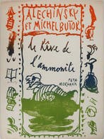 Pierre Alechinsky (1927) - Le rêve de lammonite, Antiek en Kunst