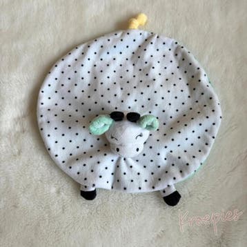 PRENATAL knuffeldoekje giraf mintgroen | Rond, Kinderen en Baby's, Speelgoed | Knuffels en Pluche, Verzenden, Nieuw