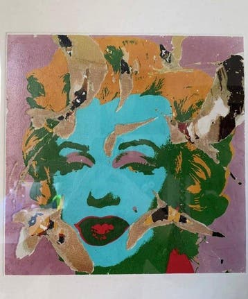 Mimmo Rotella (1918-2006) - Marilyn