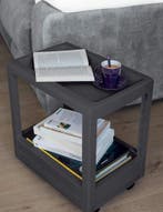 EDA Keukentrolley Grijs 28 x 42 x 44 cm - Kunststof, Ophalen of Verzenden, Nieuw