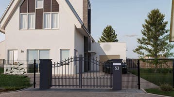 Bella dubbele draaipoort | Van Klompenburg Hekwerken, Verzenden, Nieuw