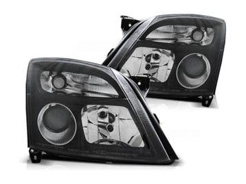 Halogeen koplampen Black geschikt voor Opel Vectra C, Verzenden, Nieuw, Opel