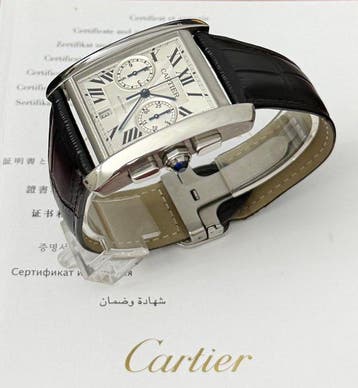 Cartier - Tank MC - 3666 - Heren - 2015, Sieraden, Tassen en Uiterlijk, Horloges | Heren, Nieuw