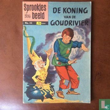 Fabels van Aesopus, De - De koning van de goudrivier - 1958, Boeken, Eén comic, Verzenden, Zo goed als nieuw, Europa