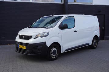 Peugeot Expert 1.5 BlueHDI L2 EURO 6, Gebruikt, Leder en Stof, Wit, Lease
