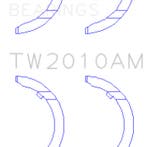 King Engine Bearings Volkswagen JR 1.6L (td) Thrust Washer, Ophalen of Verzenden, Nieuw