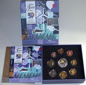 3,88 Euro,munten set 1 Cent-2 Euro 2024 Nederland Willem..., Verzenden