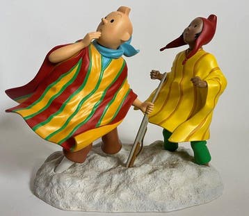 Statuette Leblon Delienne - Tintin - Tintin et Zorrino dans, Nieuw