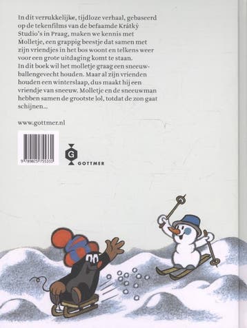 Molletje en de sneeuwman / Molletje 9789025755331, Verzenden, Zo goed als nieuw, Hana Doskocilova