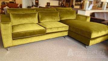Loungebank Indijk - loungebanken - Geel, Nieuw, Stof