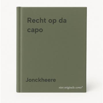 Recht op da capo - Jonckheere 9789050670654, Verzenden, Gelezen, Jonckheere