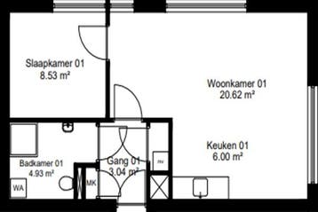 Appartement Wilhelminasingel in Weert, Limburg, Appartement, Weert, Via bemiddelaar
