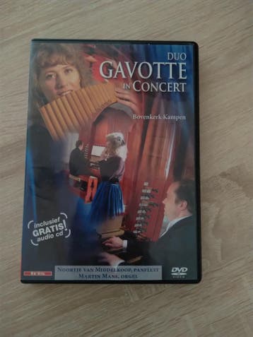 DVD - Duo Gavotte in Concert - Kerstconcert, Cd's en Dvd's, Alle leeftijden, Verzenden, Gebruikt