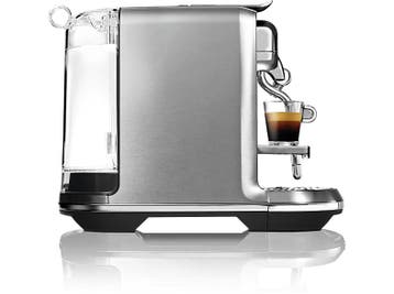 Sage -  Creatista Plus - Capsulemachine  - Zilver, Witgoed en Apparatuur, 1 kopje, Verzenden, Nieuw, Koffiepads en cups