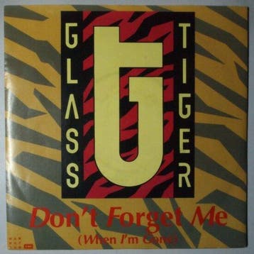 Glass Tiger - Dont forget me - Single, Verzenden, Nieuw in verpakking