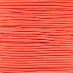 3mm Elastisch Touw - Neon oranje - 50 meter op rol, Ophalen of Verzenden, Nieuw