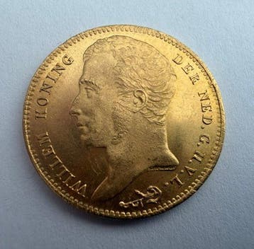 Nederland. Willem I. 10 Gulden 1828