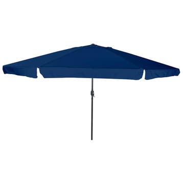 vidaXL Tuinparasol 394 x 394 x 248 cm Polyester en staal, Tuin en Terras, Verzenden, Nieuw, 3 tot 4 meter