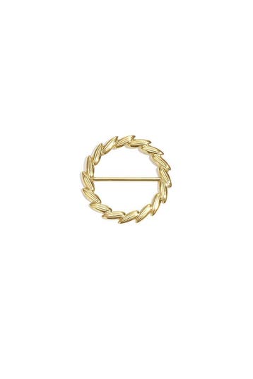 Goudlief Sjaalklem met structuur (Sjaalclip, Accessoires), Verzenden, Nieuw