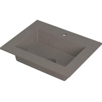 INK Kraft Wastafel Enkele Bak 1 Kraangat - 600x450x10 mm -, Ophalen of Verzenden, Nieuw
